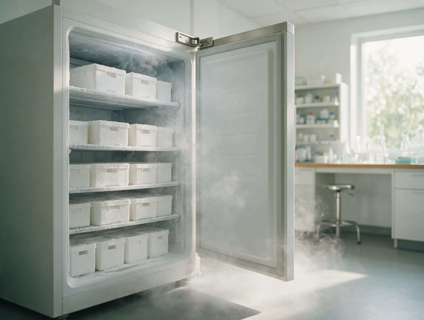 Ultra-low temperature freezer