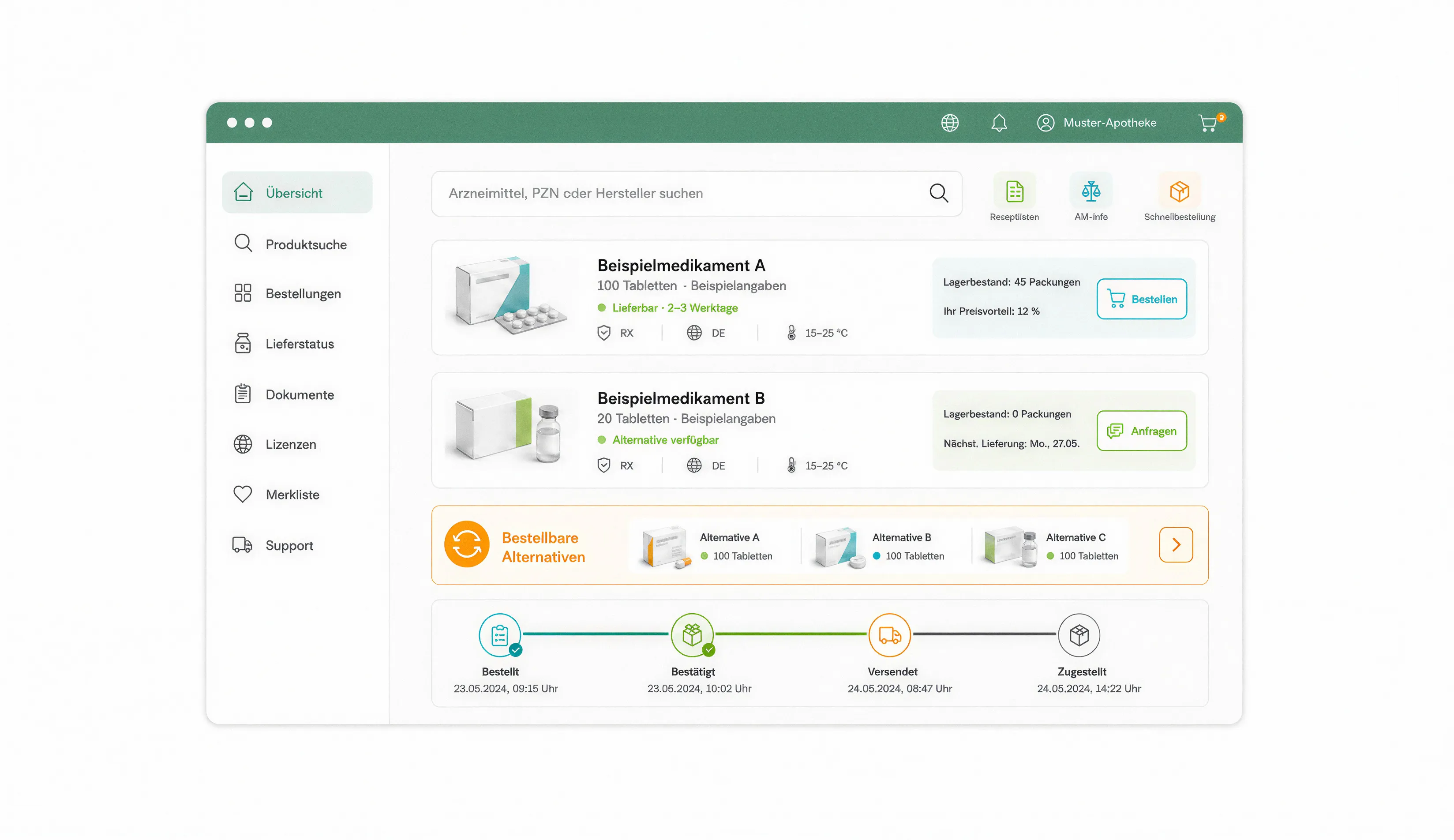 Runge Pharma webshop